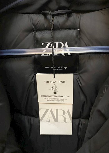 l Beden Etiketli Zara mont