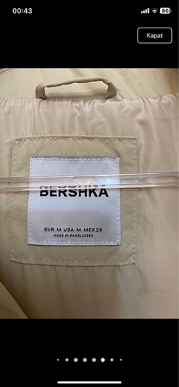 Bershka Etiketli Bershka
