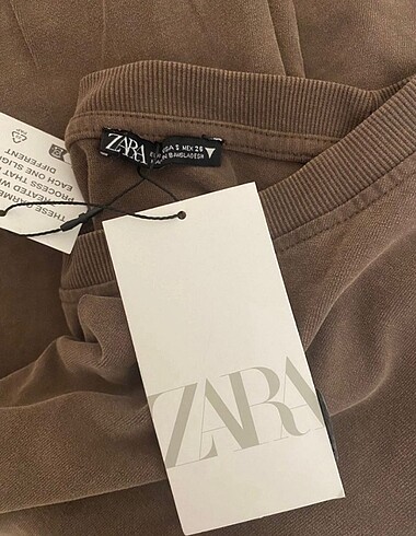 Zara Etiketli Orijinal Zara Sweat