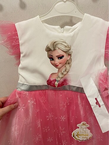6 Yaş Beden Etiketli Elsa