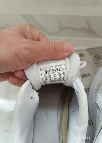 Lumberjack Gri Beyaz Spor Ayakkabı - Görsel 4