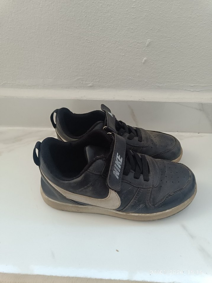 NIKE Erkek Çocuk Siyah Spor Ayakkabı - Görsel 2