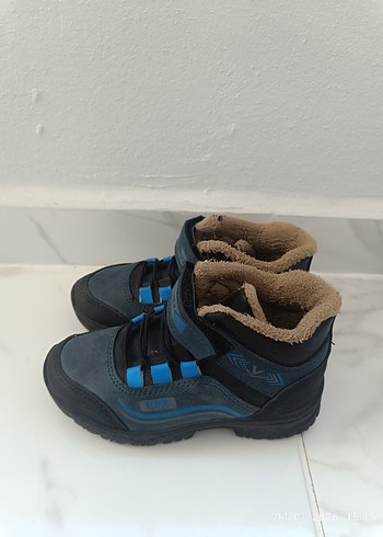 Erkek Çocuk Mavi Sokak Tarzı Bot - Görsel 4