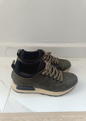 Kamuflaj Desenli kadın Spor Ayakkabı - Görsel 3