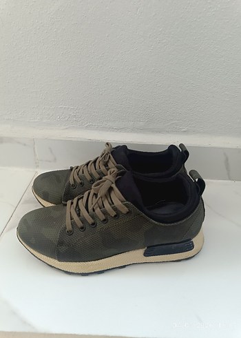 Kamuflaj Desenli kadın Spor Ayakkabı - Görsel 4