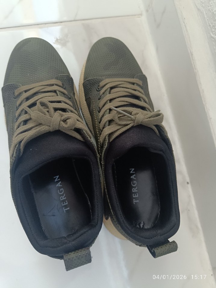 Kamuflaj Desenli kadın Spor Ayakkabı - Görsel 5