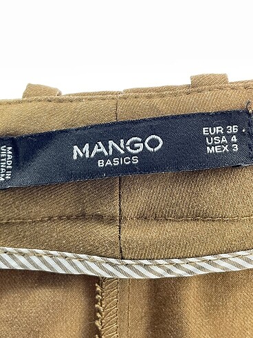 36 Beden çeşitli Renk Mango Kumaş Pantolon %70 İndirimli.