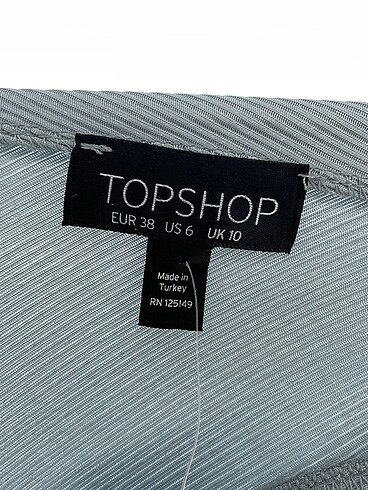 38 Beden mavi Renk Topshop Bluz %70 İndirimli.