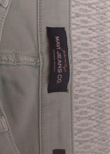 Mavi Jeans Co. Kadın Gri Fermuarlı Jean