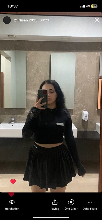 l Beden Nike şort etek