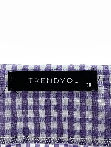 38 Beden mor Renk Trendyol & Milla Mini Etek %70 İndirimli.