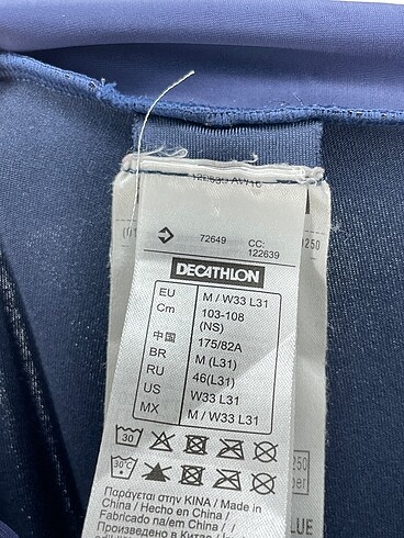 m Beden lacivert Renk Decathlon Tayt / Spor taytı %70 İndirimli.