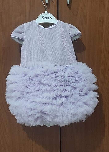 Kız bebek doğum günü elbisesi