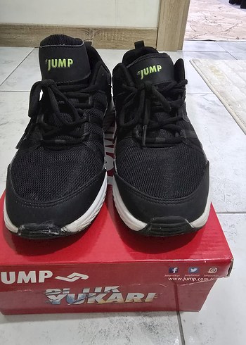 JUMP Siyah Erkek Koşu ve Antrenman Ayakkabısı - Görsel 2