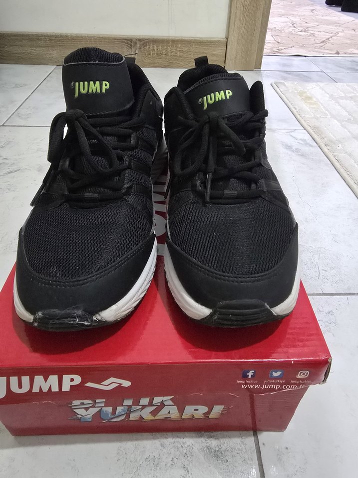 JUMP Siyah Erkek Koşu ve Antrenman Ayakkabısı - Görsel 2