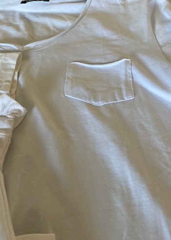 Beyaz Kısa Kollu tişört - Görsel 5