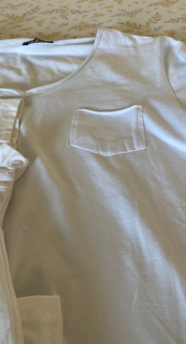 Beyaz Kısa Kollu tişört - Görsel 5