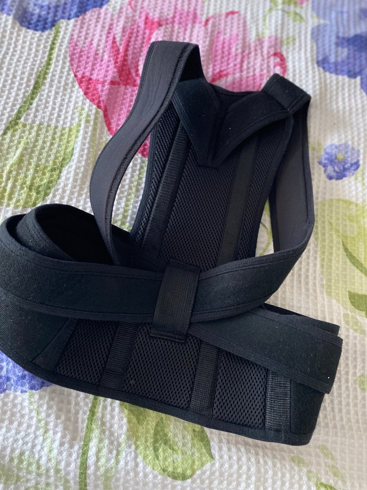 Siyah Baskılı Korse - Kısa ve Sıkı Oturan - Görsel 3