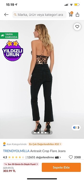 Flare jean