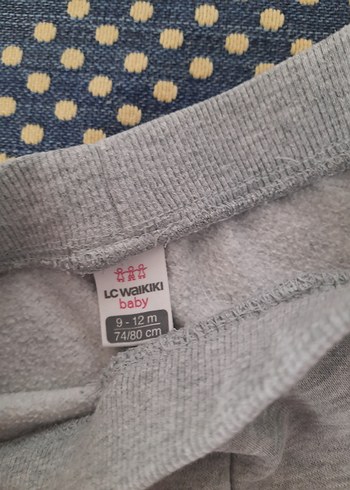 LC Waikiki Kız Çocuk Gri ve Pembe Rahat Eşofman Altları