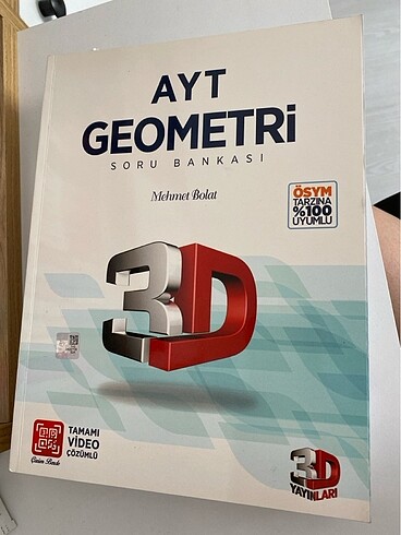 3d ayt geometri soru bankasi