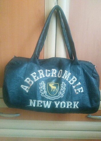 Beden siyah Renk ABERCROMBIE NEW YORK BAYAN EL SPOR ÇANTASI
