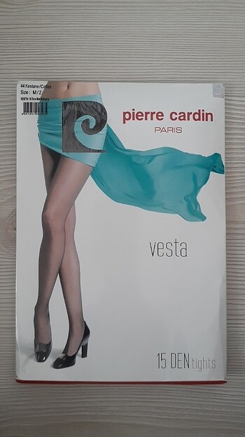 Vesta 15 Den Mat Külotlu Çorap Kestane