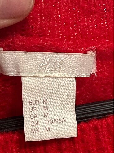 H&M H&M nar çiçeği kazak kalpli