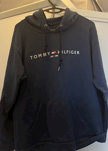 Tommy Hilfiger Erkek Kapüşonlu Sweatshirt