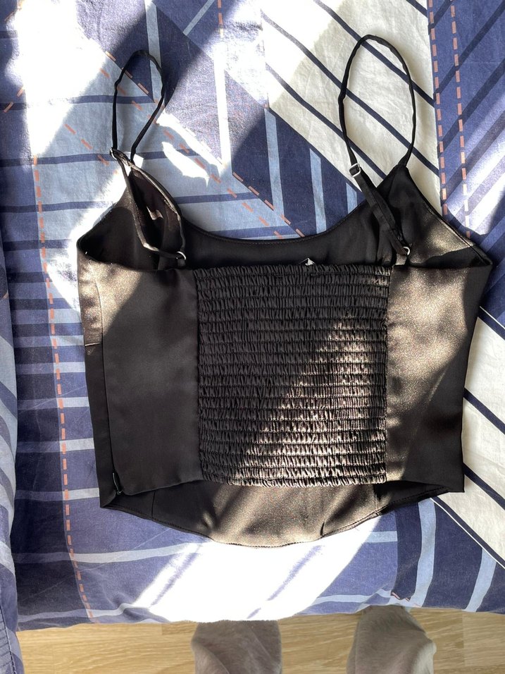 Kadın Siyah Strappy Bustiyer - Görsel 2