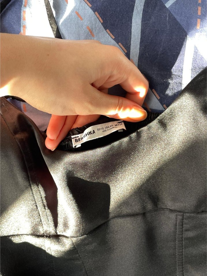 Kadın Siyah Strappy Bustiyer - Görsel 3