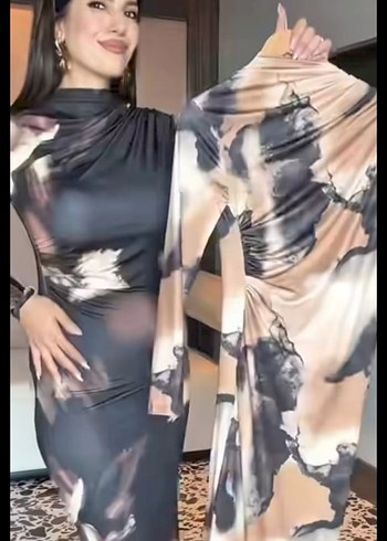 Uzun elbise - Görsel 2