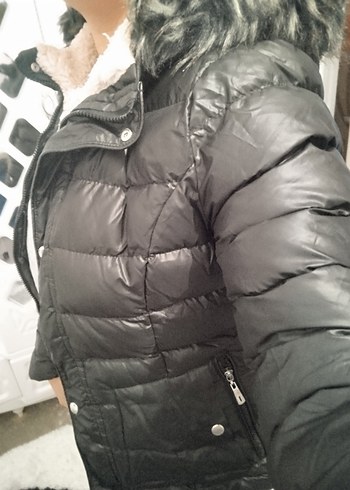 kadın şişme mont - Görsel 5