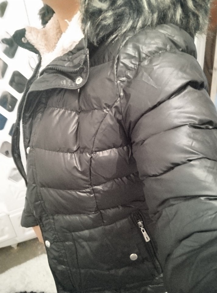 kadın şişme mont - Görsel 5