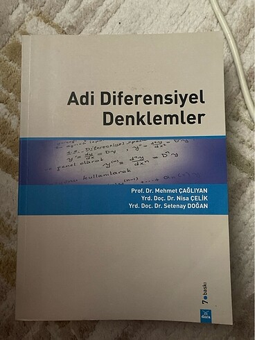 Adi diferansiyel denklemler