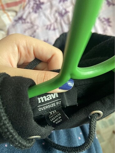 xxl Beden mavi sweat