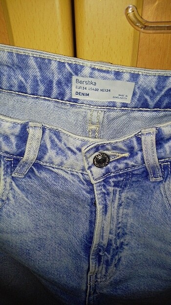 34 Beden Bershka kot pantolon 