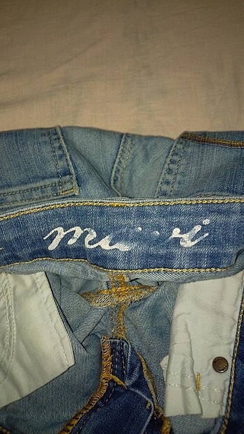 32 Beden mavi Renk Mavi jeans kot pantolon