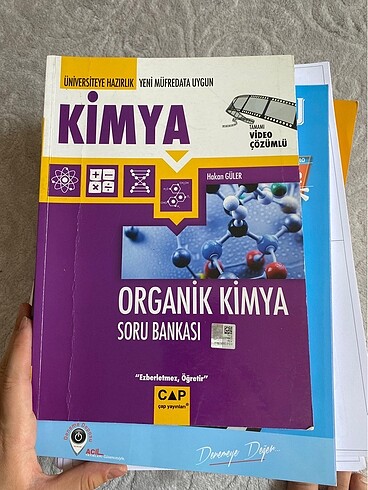 Organik kimya çok az çözülü sadece başı