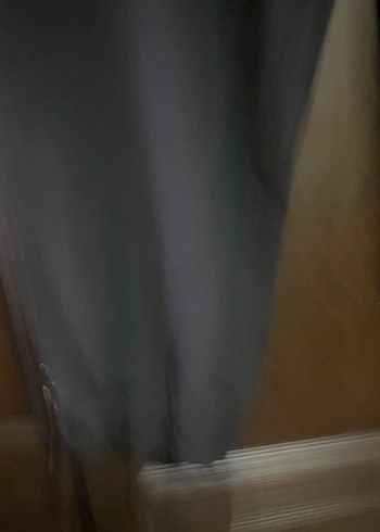 Siyah Kadın Midi Kumaş Pantolon - Görsel 2