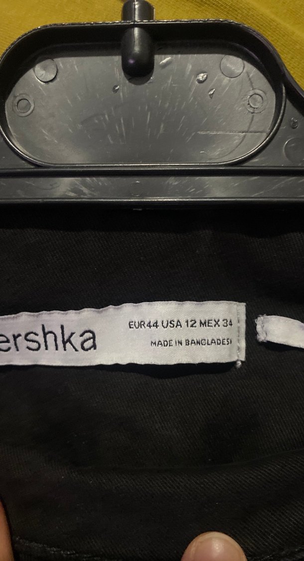 Kemer Detaylı Siyah Kadın Denim Pantolon - Görsel 3