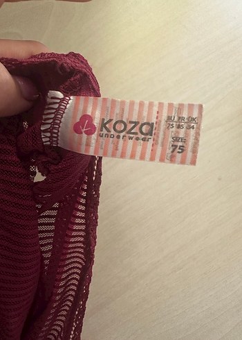 34 Beden Bordo Kadın Bohem Bralet