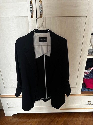 Siyah blazer ceker