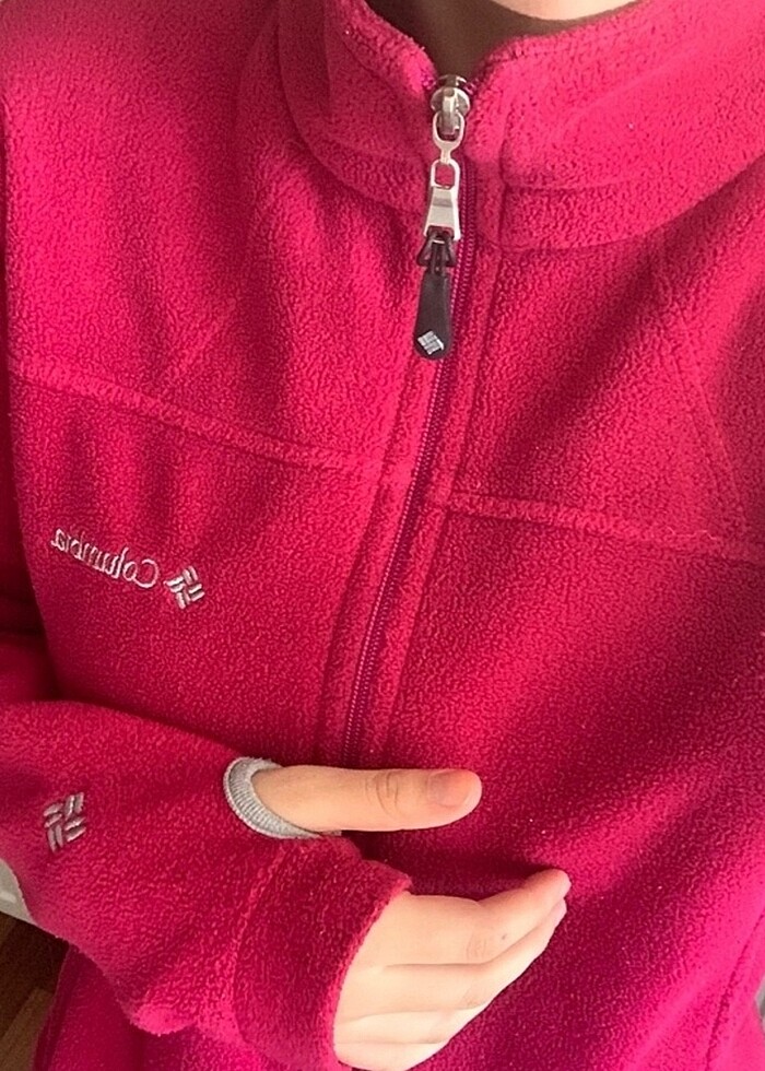 Columbia polar pembe M beden - Görsel 2