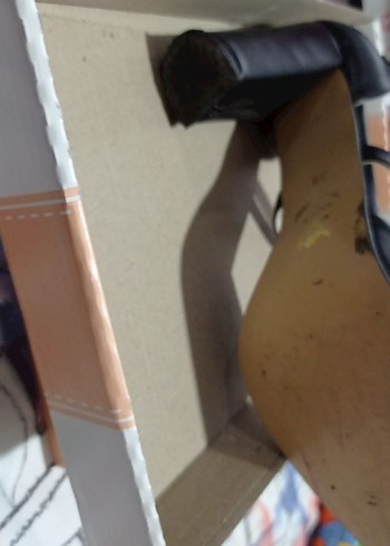 39 Beden Diger Siyah Stiletto Topuklu Kadın Ayakkabı