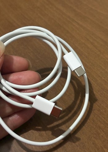 Beyaz USB-C Şarj Kablosu
