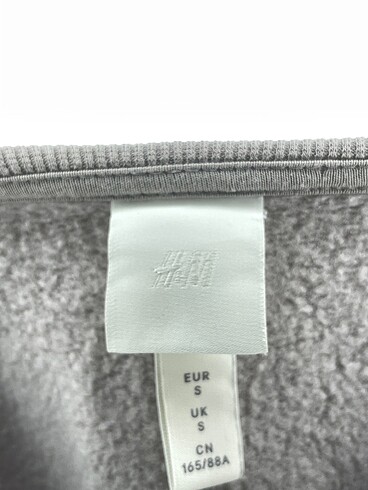 s Beden gri Renk H&M Sweatshirt %70 İndirimli.