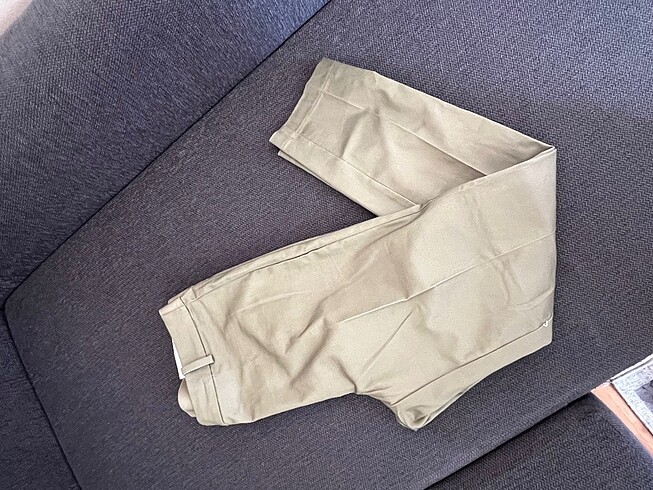 H&M H&M arkası lastikli kumaş pantolon