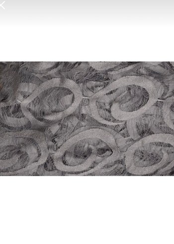 Gri Nakışlı Modern Perde - Görsel 3