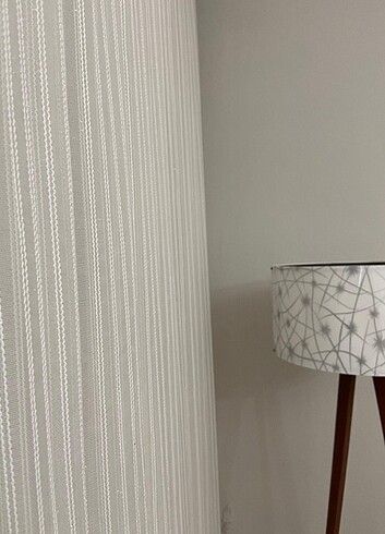 Tül perde simli cizgili - Görsel 4